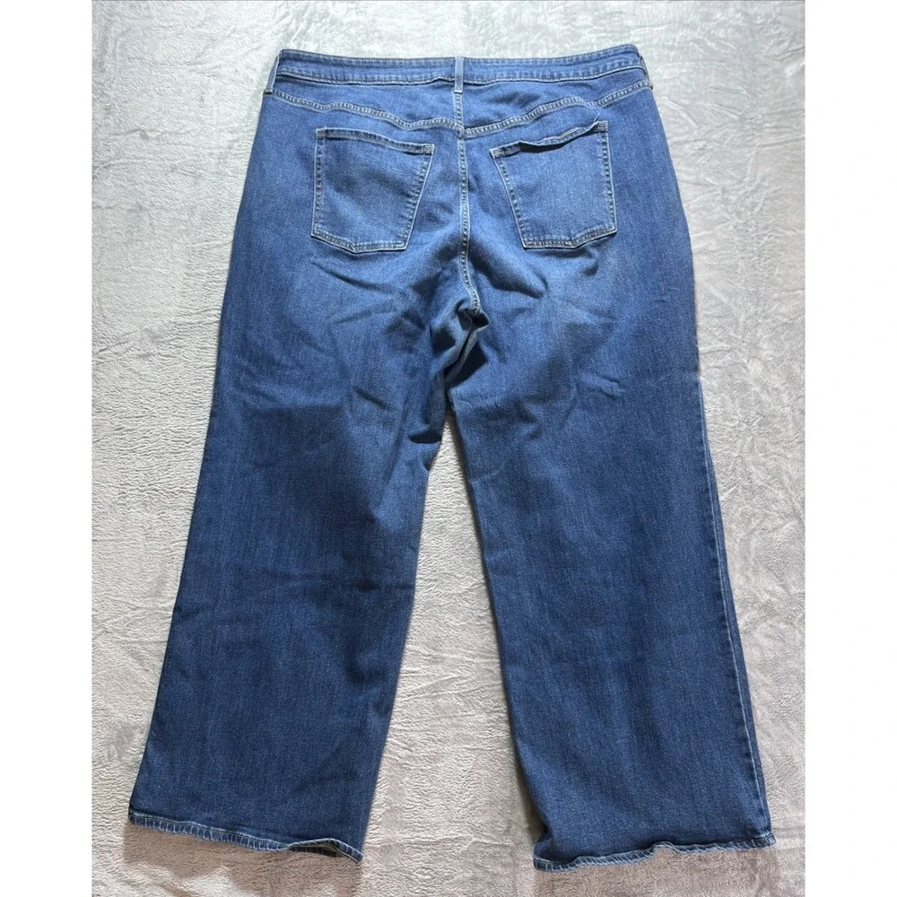 Old‎ Navy Mid Rise Wow Bootcut Jeans Women's Plus 22 Blue Western Cowgirl